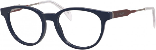 Tommy Hilfiger TH 1349 Eyeglasses, 0JX3 Blush Pldred