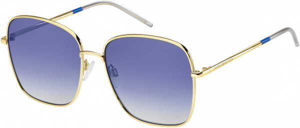 Tommy Hilfiger TH 1648/S Sunglasses, 0LKS Gold Blue