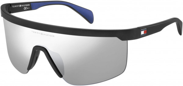 Tommy Hilfiger TH 1657/G/S Sunglasses, 0124 Matte Black Silver