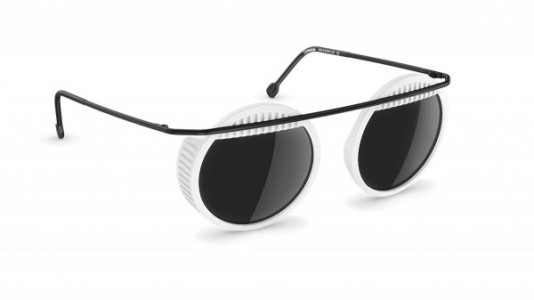 neubau Walter & Wassily Sunglasses, 1540 Snow-white/black matte