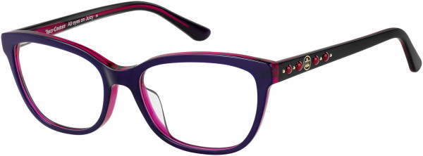 Juicy Couture JU 193 Eyeglasses, 0365 Violet Fuchsia