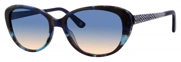 Liz Claiborne L 571/S Sunglasses, 0IPR HAVANA BLUE