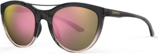 Smith Optics Midtown Sunglasses, 0B0R Black Rust Peach