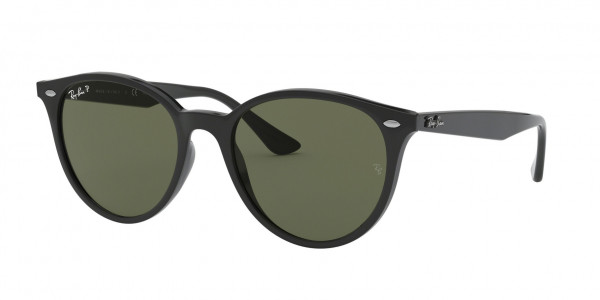Ray-Ban RB4305 Sunglasses, 601/9A BLACK GREEN (BLACK)