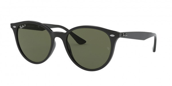 Ray-Ban RB4305F Sunglasses, 601/9A BLACK GREEN (BLACK)