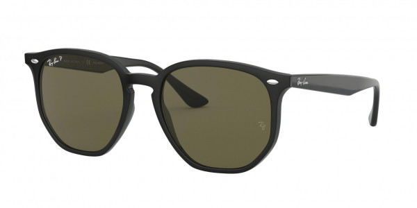 Ray-Ban RB4306 Sunglasses, 601/9A BLACK GREEN (BLACK)