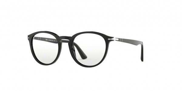 Persol PO3212V Eyeglasses, 95 BLACK (BLACK)