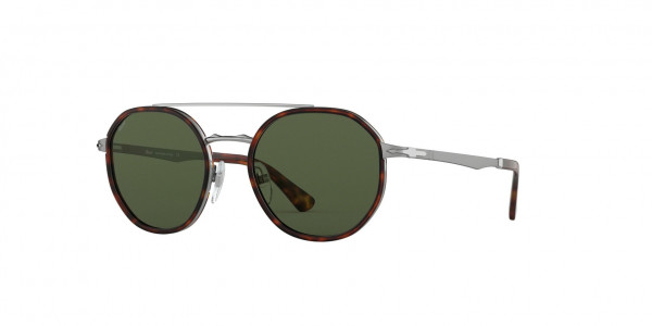 Persol PO2456S Sunglasses, 513/31 GUNMETAL & HAVANA GREEN (GREY)