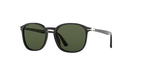 Persol PO3215S Sunglasses, 95/31 BLACK (BLACK)