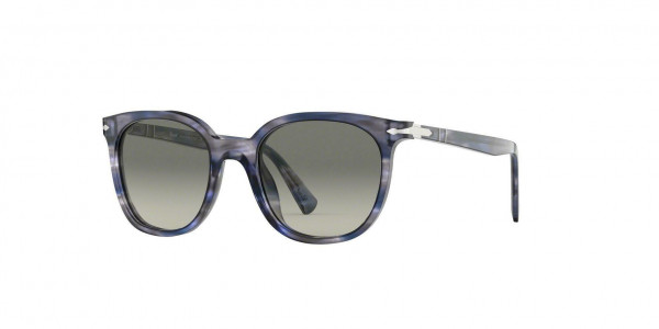 Persol PO3216S Sunglasses, 108371 STRIPPED GREY