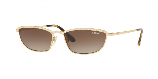 Vogue VO4139SB TAURA Sunglasses, 280/13 GOLD (GOLD)