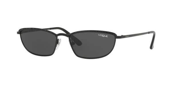 Vogue VO4139SB TAURA Sunglasses, 352/87 BLACK (BLACK)