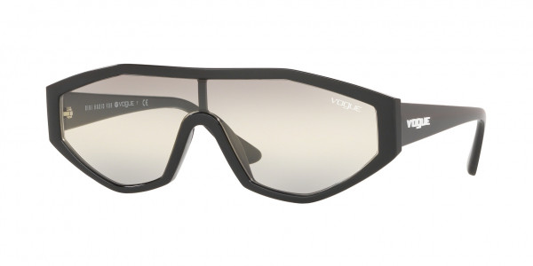 Vogue VO5284S HIGHLINE Sunglasses, W44/AE BLACK (BLACK)