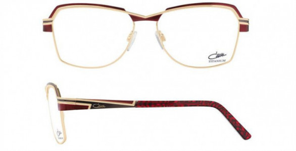 Cazal CAZAL 1238 Eyeglasses, 003 Red