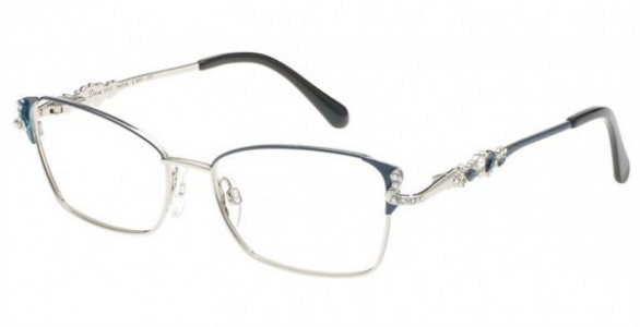 Diva DIVA 5512 Eyeglasses, 933 Navy-Silver