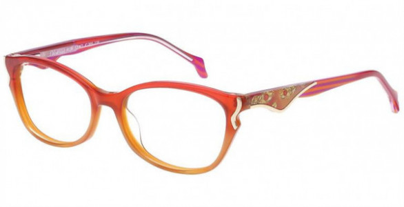 Diva DIVA TREND 8120 Eyeglasses, 205 Red-Peach