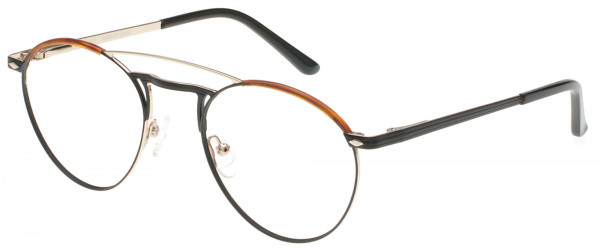 Exces Exces Slimfit 11 Eyeglasses, DEMI AMBER-BLACK (501)