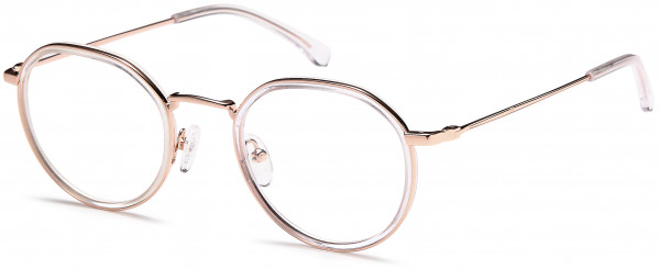 Di Caprio DC333 Eyeglasses, Crystal Gold
