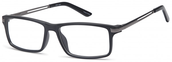 Millennial JACK Eyeglasses, Black/Gunmetal