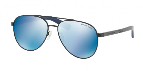 Michael Kors MK1028 JAX Sunglasses, 120555 BLACK (BLACK)