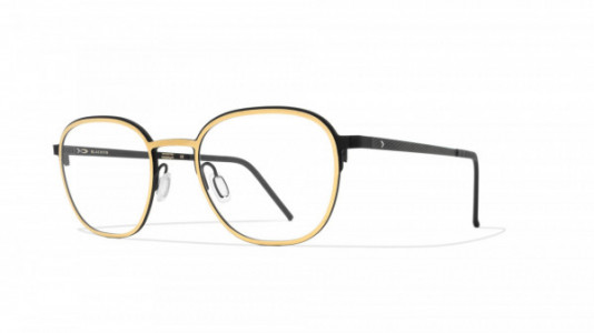 Blackfin Jacksonville Black Edition Eyeglasses, Black & Light Gold - C1051