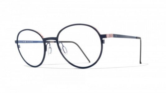 Blackfin Walcott Black Edition Eyeglasses, Blue & Rose Gold - C958