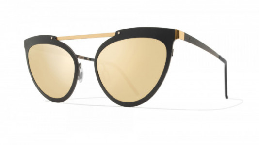 Blackfin Sunnyside Black Edition Sunglasses, Black & Yellow Gold - C967