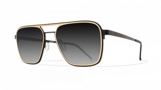 Blackfin Ventura Black Edition Sunglasses, Black & Light Gold - C1040
