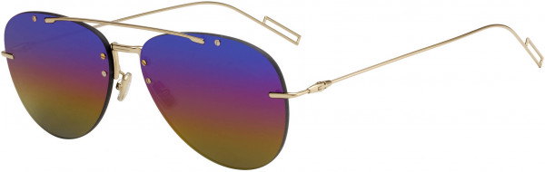 Dior Homme DIORCHROMA 1F Sunglasses, 0J5G Gold