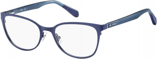 Fossil FOS 7053 Eyeglasses, 0FLL Matte Blue