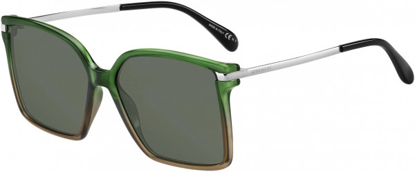 Givenchy GV 7130/S Sunglasses, 0IWB Green Pea Pink