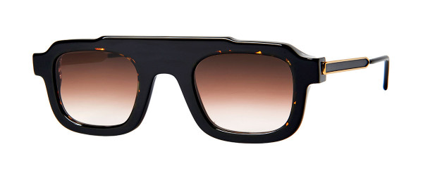 Thierry Lasry ROBBERY Sunglasses, 101 - BLACK & DARK TORTOISE SHELL RIM