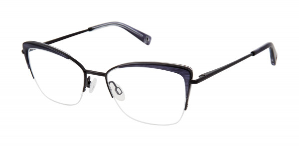 Brendel 922062 Eyeglasses, Black//Blue - 10 (BLK)
