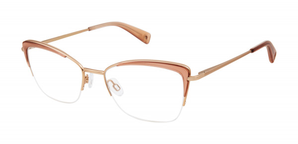Brendel 922062 Eyeglasses, Gold/Blush - 21 (GLD)