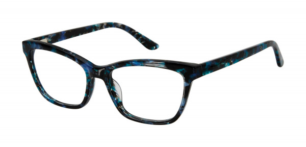 gx by Gwen Stefani GX057 Eyeglasses, Teal Tortoise (TEA)