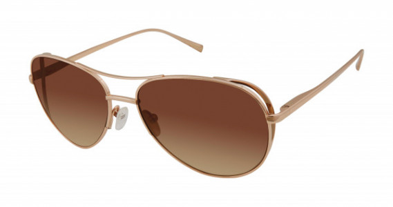 Kate Young K559 Sunglasses, Gold (GLD)