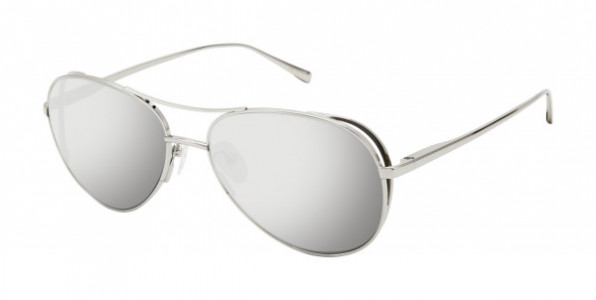 Kate Young K559 Sunglasses, Silver (SIL)