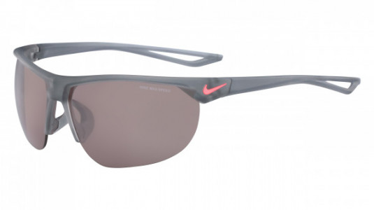 Nike NIKE CROSS TRAINER E EV0938 Sunglasses, (012) MATTE GREY WITH SPEED TINT SILVER FLASH  LENS