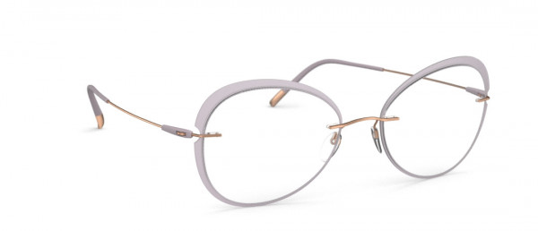 Silhouette Dynamics Colorwave Highlight. Accent Rings if Eyeglasses, 3730 Rose Gold / Mauve