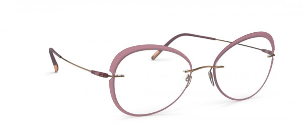Silhouette Dynamics Colorwave Highlight. Accent Rings if Eyeglasses, 6240 Bronze / Burgundy