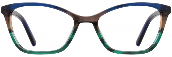 David Benjamin Gem Eyeglasses, 1 - Navy / Green