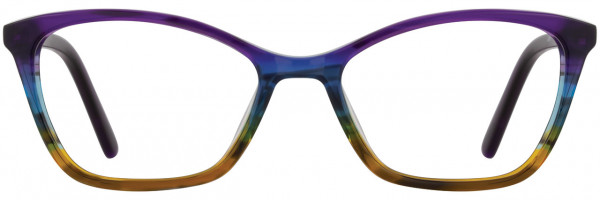 David Benjamin Gem Eyeglasses, 3 - Purple / Amber