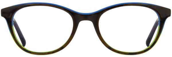 David Benjamin Squad Goals Eyeglasses, 2 - Tortoise / Peri / Lime