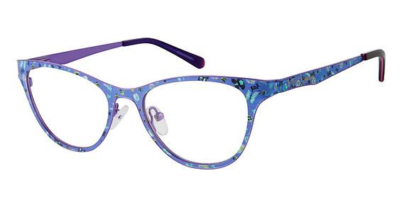 Betsey Johnson CHILL Eyeglasses, PURPLE