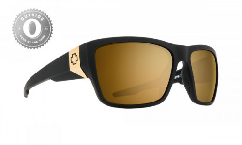 Spy Optic Dirty Mo 2 Sunglasses, 25th Anniversary Matte Black Gold / HD Plus Bronze with Gold Spectra Mirror