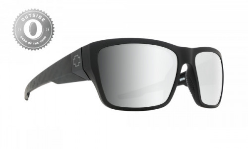 Spy Optic Dirty Mo 2 Sunglasses, Matte Black Logo Fade / HD Plus Gray Green with Silver Spectra Mirror