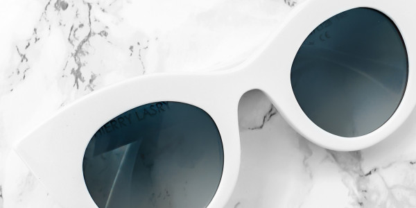 Thierry Lasry MELANCOLY Sunglasses, White