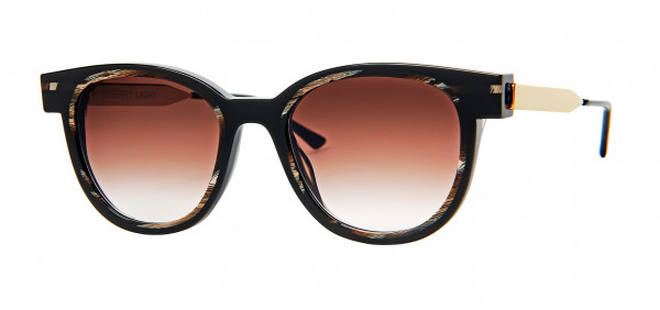Thierry Lasry SHORTY Sunglasses, Black