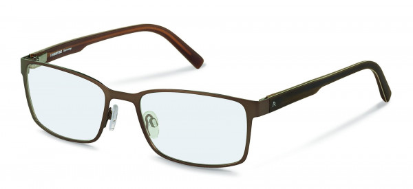 Rodenstock R2595 Eyeglasses, C light brown, olive