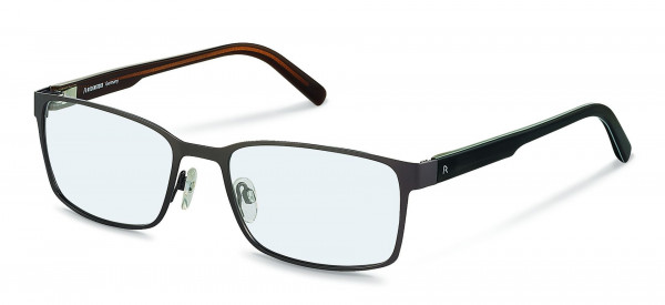 Rodenstock R2595 Eyeglasses, D dark gunmetal, grey